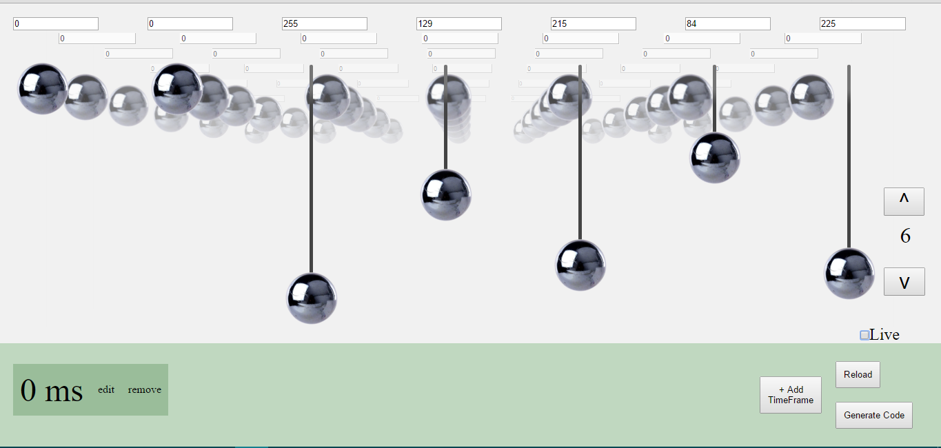 Kinetic Rain - A Distributed Control System